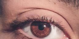 Close up photo of eye