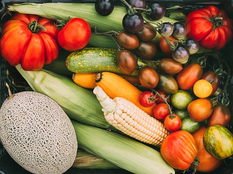 organic vegetables